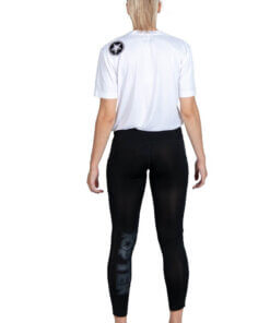 Fitness Tights Leggings Schwarz Back