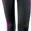 Fitness Leggings Black Pink Front 1