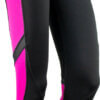 Fitness Leggings Black Pink Front