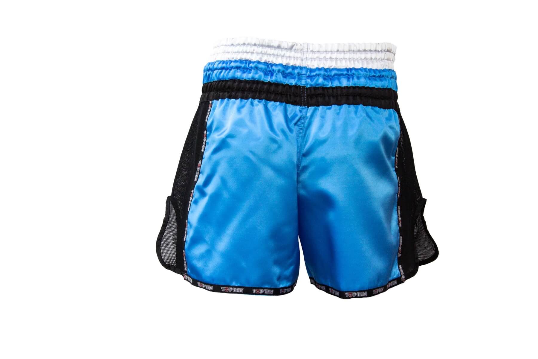 thai-kickboxing-shorts-topten-star-blue-backview